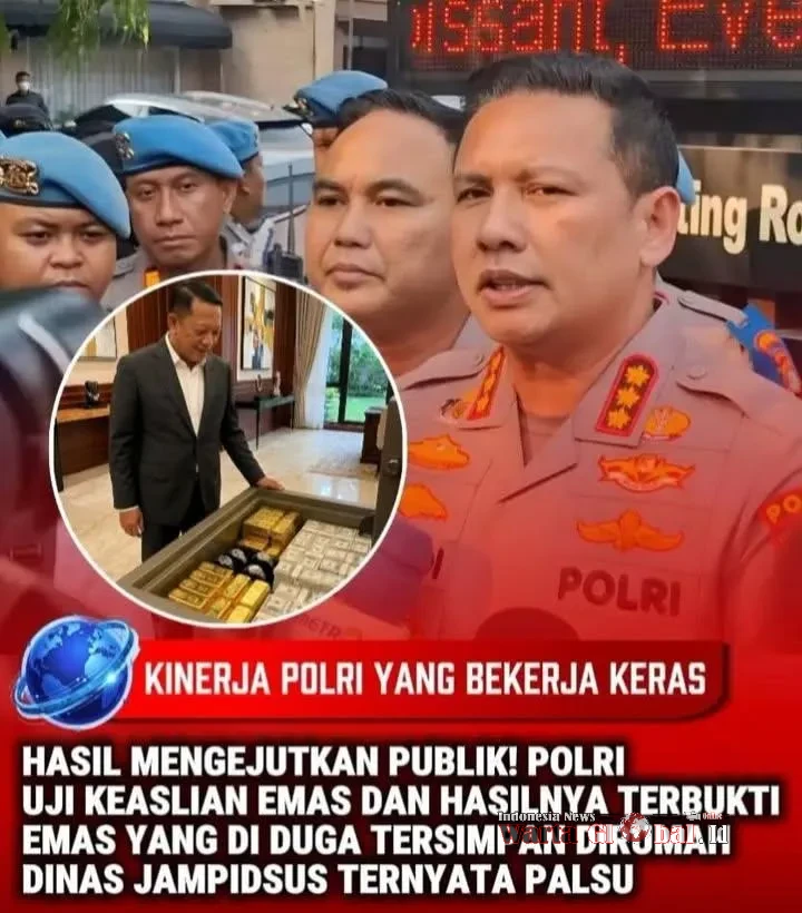 Warta Global Analisa :
Hasil Uji Keaslian Emas Jadi Sorotan, Publik Pertanyakan Alasan Penyimpanan Barang yang Diduga Palsu