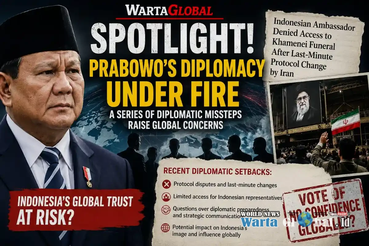 WartaGlobal Spotlight!
Prabowo's Foreign Policy Under Scrutiny: Are Recent Diplomatic Incidents Undermining Indonesia's Global Image?
