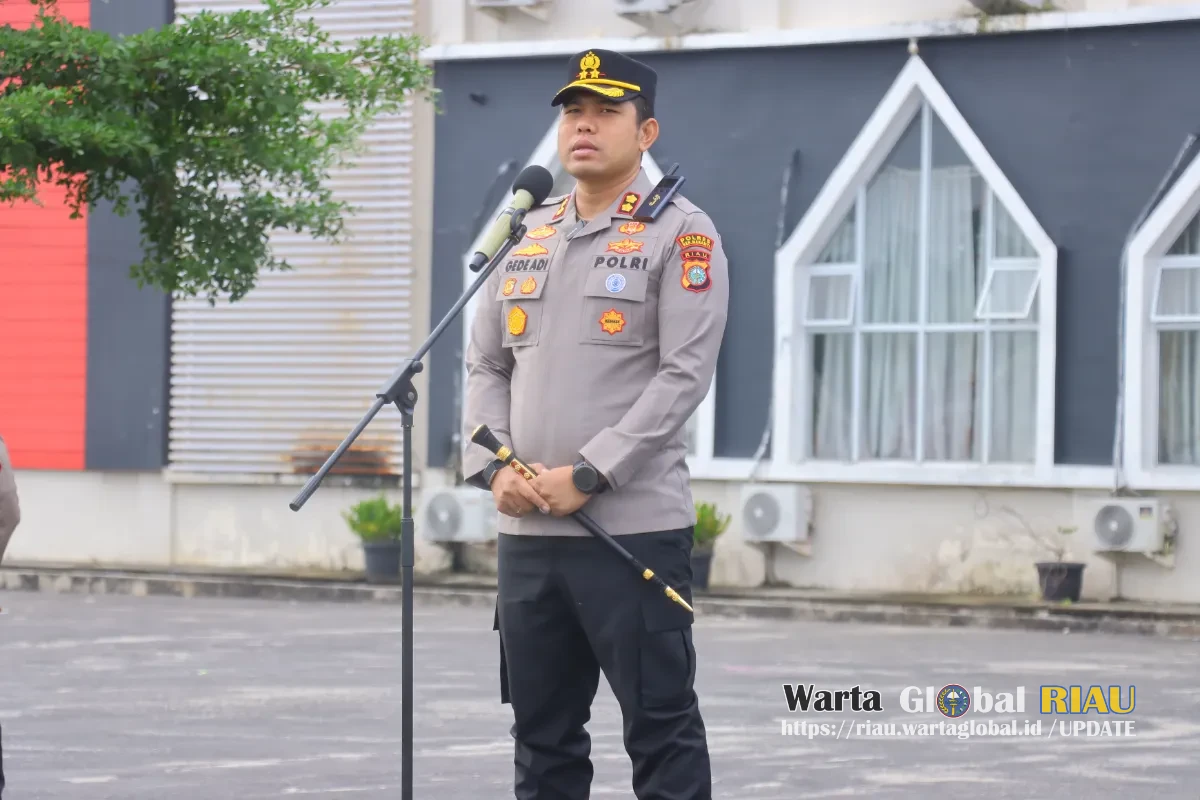 AKBP Gede Adi Pimpin Apel Perdana, Titip Tiga Pesan untuk Seluruh Personel