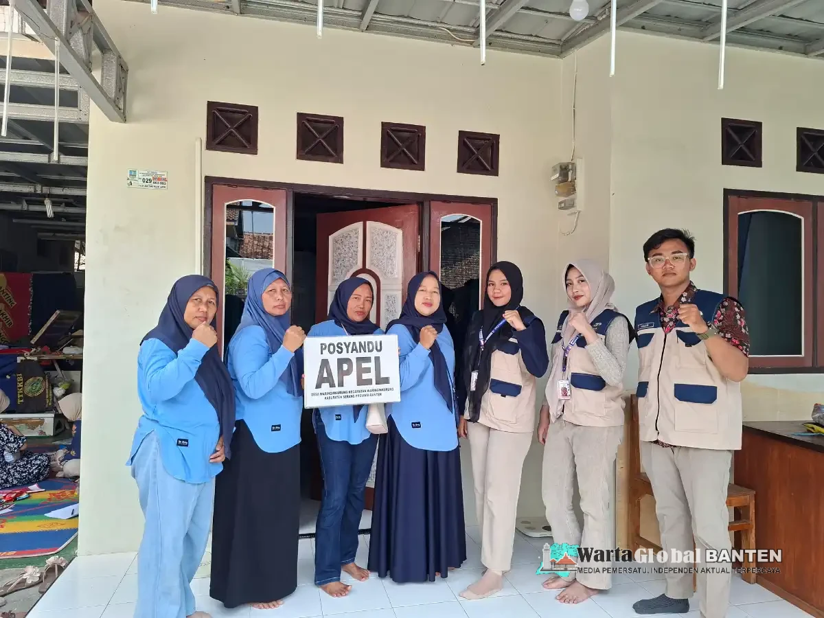 Mahasiswa KKM Universitas Bina Bangsa Kelompok 61 Waringinkurung Berpartisipasi Aktif dalam Pelayanan Posyandu di Empat Wilayah Desa
