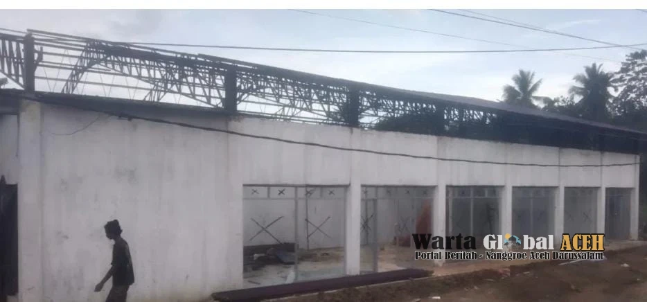 Proyek Koperasi Desa Merah Putih Kampung Semadam Rusak,