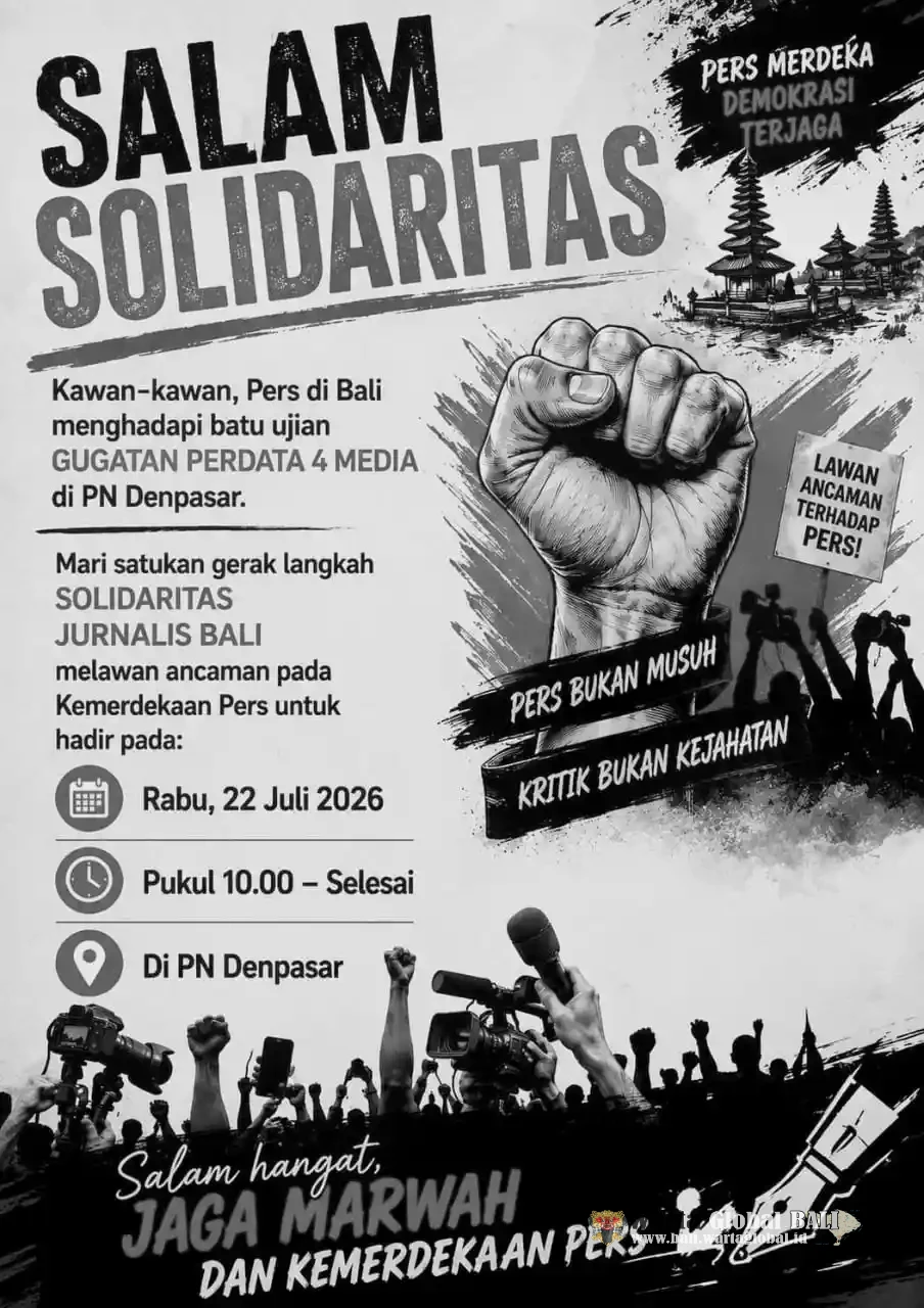 Empat Media Digugat Perdata, Alarm Bahaya bagi Kemerdekaan Pers di Bali