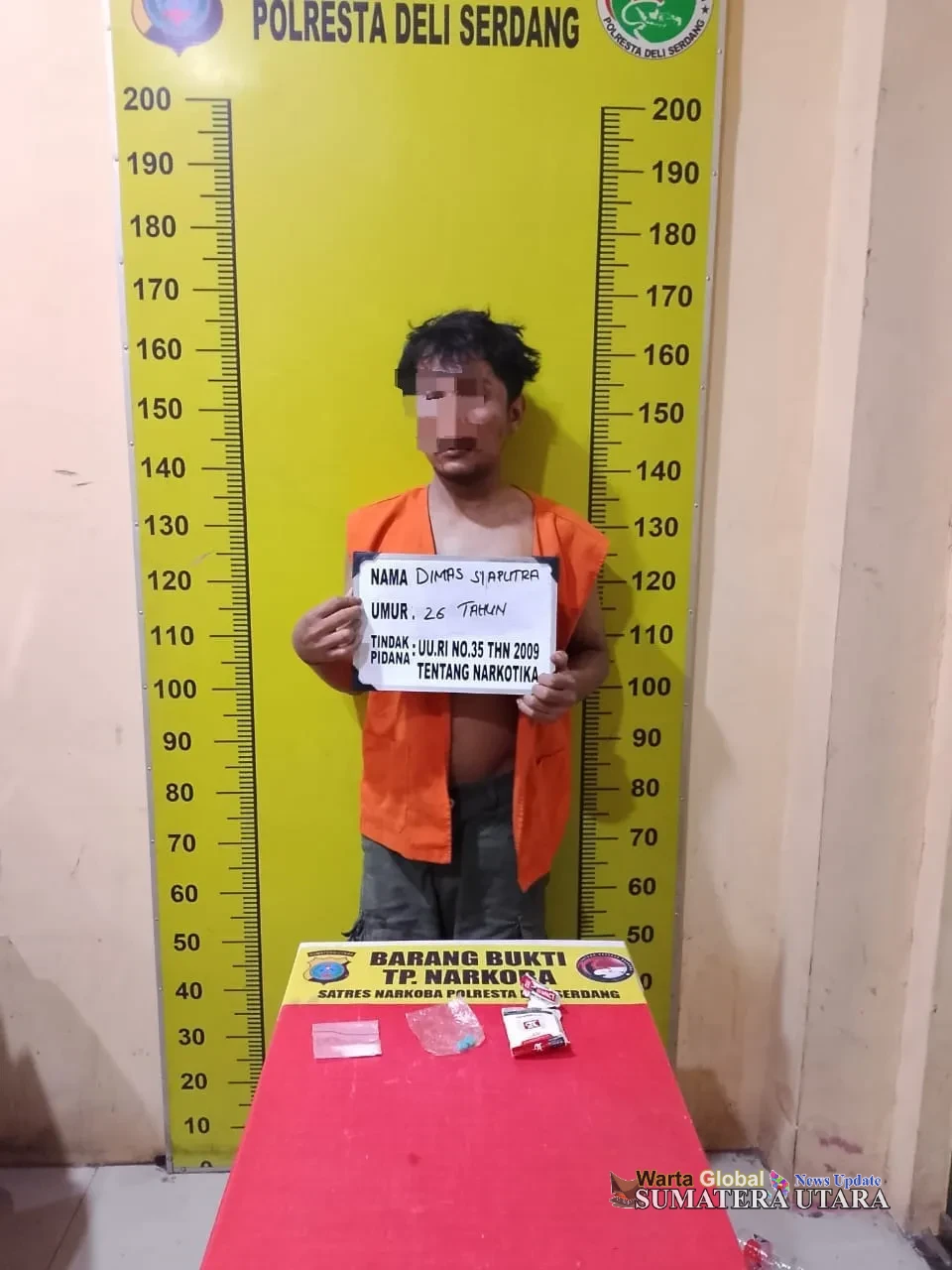 Miliki Sabu dan Coba Kabur, Seorang Pria Dibekuk Satresnarkoba Polresta Deli Serdang dan Polsek Pagar Merbau Miliki Sabu dan Coba Kabur, Seorang Pria Dibekuk Satresnarkoba Polresta Deli Serdang dan Polsek Pagar Merbau