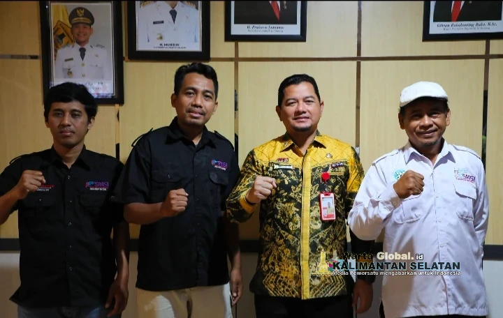 SMSI Kalsel Perkuat Jejaring dengan Pemkot Banjarmasin, Siap Kawal Informasi Publik
