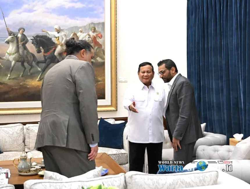 Prabowo Receives FBI Director as Indonesia and U.S. Strengthen Cooperation on Cultural Artifact Repatriation.
