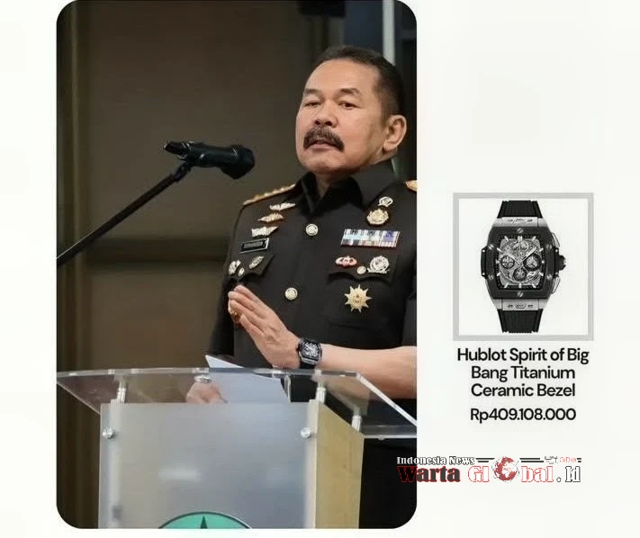 Jam Tangan Mewah Jaksa Agung Disorot, Publik Pertanyakan Transparansi Pejabat Negara